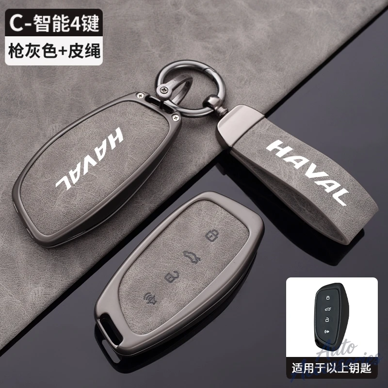 Car Key Case Protection Cover Shell Holder for Great Wall Haval H6 Jolion H9 H3 H2 H8 M6 Cool Dog Plus Owl Dragon MAX F7 F7H F7X view 3
