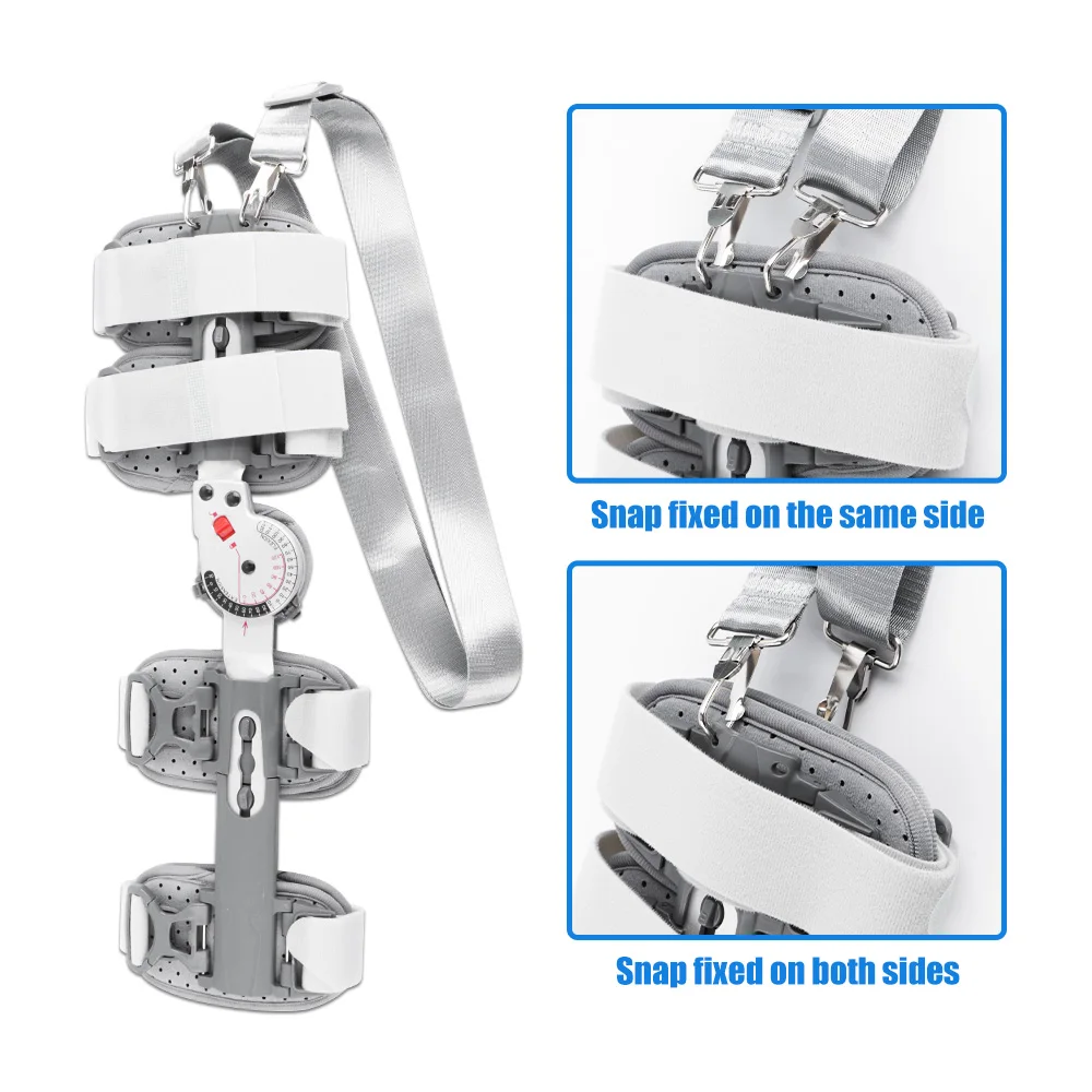 

Professional Medical Grade Hinged Knee Leg Brace Adjustable Support For Arthritis Relief Joint Pain Meniscus Tear Post Surgery