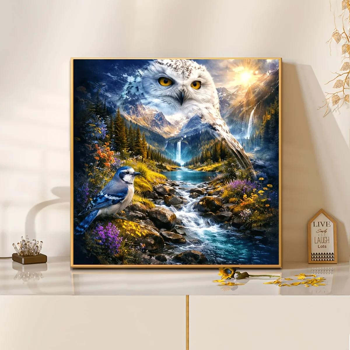 

Scenery in The Animal Forest Jigsaw Puzzle 500/1024 PCS Holiday Stress Relieving Fun Games Home Decor Holiday Gifts