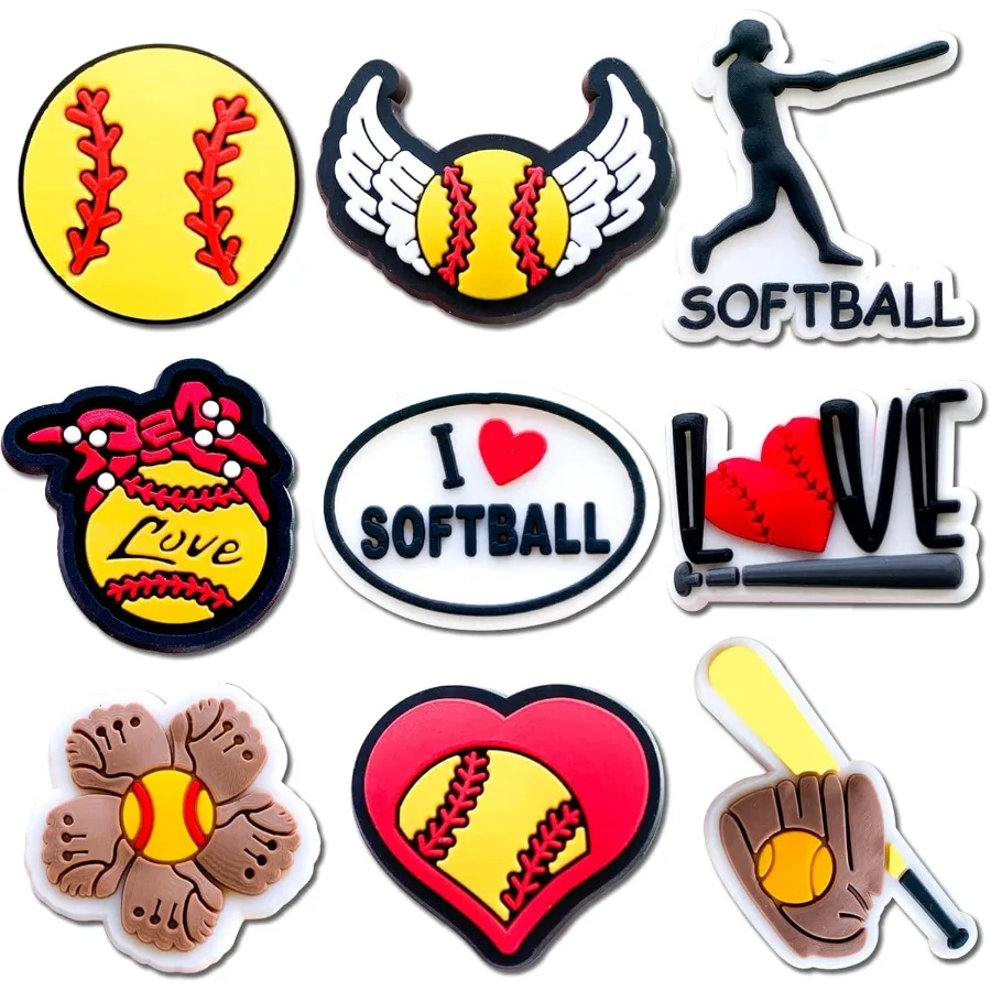 سحر الأحذية الرياضية لساق Clog Sls أساور الديكور البيسبول البيسبول الخريف كرة السلة كرة القدم السباحة سحر #1