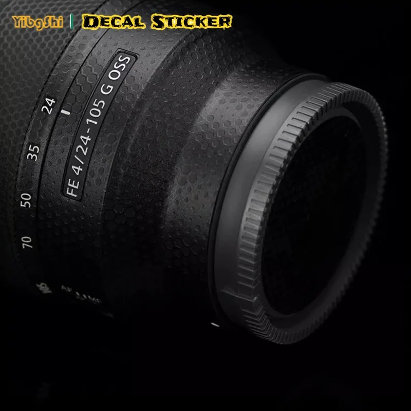 For Sony FE 24-105mm F4 G OSS SEL24105G Lens Body Skin Sticker Anti Scratch Anti Wear Vinyl Decal Photo Lens Decor Accessories