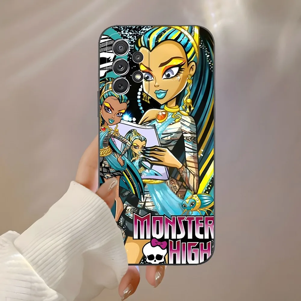 M-MonsterS Cartoon H-HighS Phone Case For Samsung Galaxy A31 A33 A21 A13 A22 A32 A50 A34 A54 A14 Back Cover