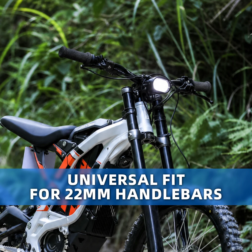 Universelle EVA-Schaumstoff-Motorrad-Handgriffe, 22 mm Lenker, vibrationsdämpfend, rutschfester Griffüberzug für Honda, Yamaha, KTM, Sur-Ron, Suzuki – Detail 8