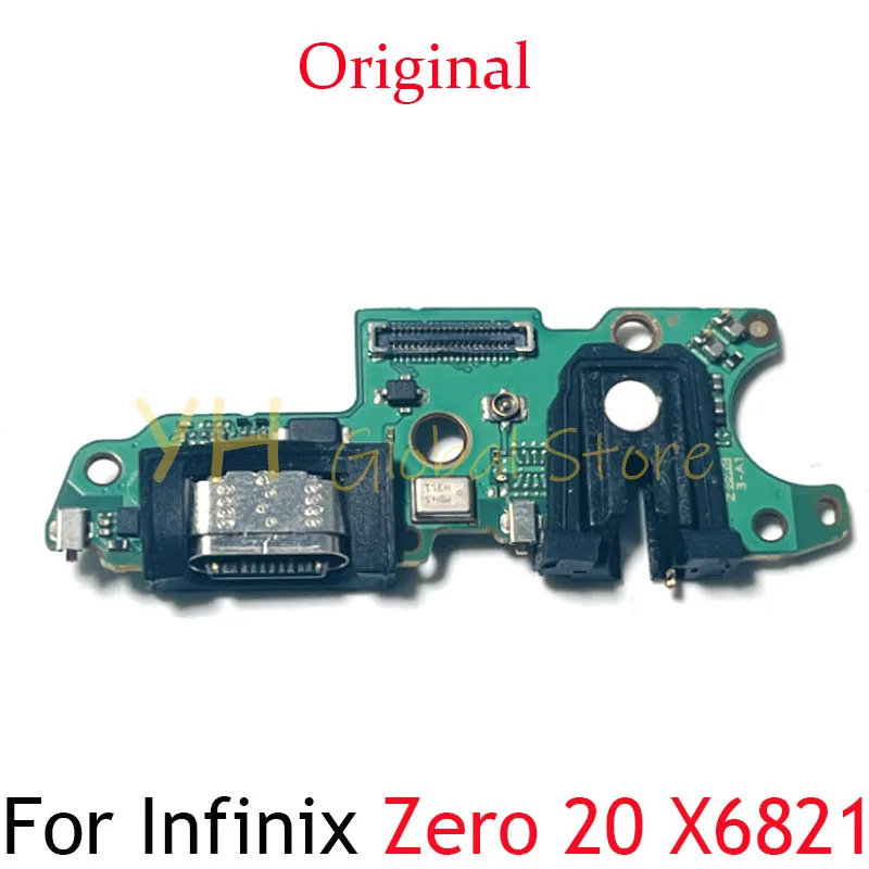 

Org For Infinix Zero 20 30 X6821 X6731 USB Charging Board Dock Port Flex Cable Repair Parts