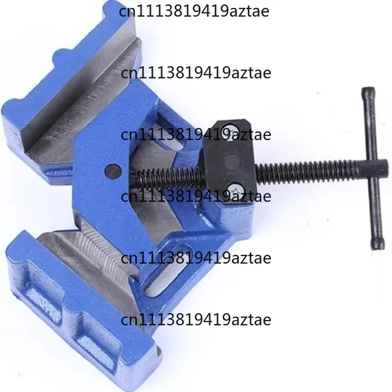 4.5 inch industrial heavy duty 90 degree right angle welding fixture for assembly and woodworking, cast iron material