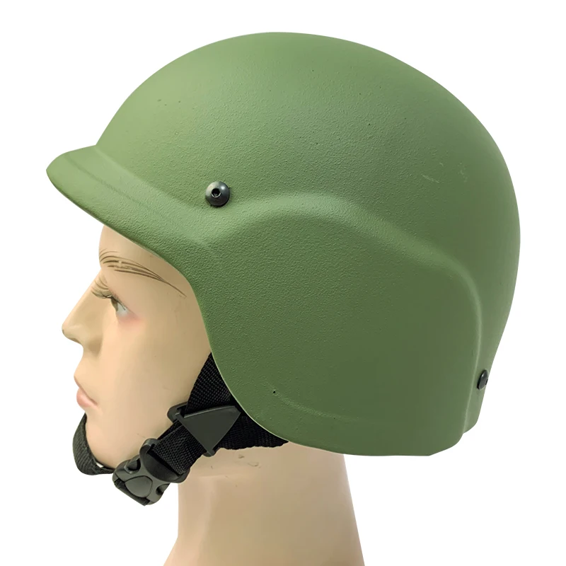 Casco a prueba de balas de PE y aramida balística IIIA, M88 PASGT, para policía de combate del ejército