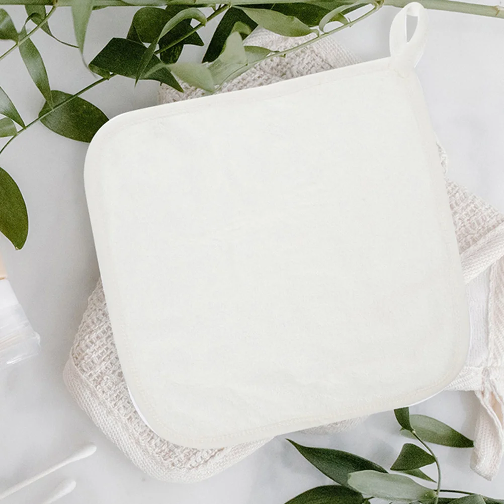 

3Pcs Baby Towels Soft Water Absorbent Square Washcloths Newborn Face Cloth Burp Towels for Bathroom Baby Washcloths