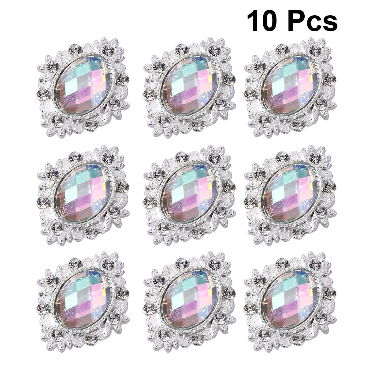 

10 Pcs Shoe Accessories for Flats Pearl Decoration DIY Shoes Clip Decorations Women
