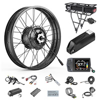 BAFANG G062 48V 1000W Motor H550 Fat Wheel Ebike Conversion Kit 20/24/26x4.0\