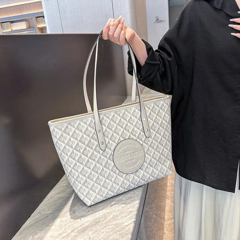 

Пляжная соломенная сумка, сумка из натуральной ткани с подкладкой, просторная для приморского бассейна, летних каникул, путешествий, необходимая