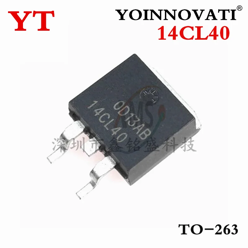 10pcs/lot 14CL40 TO263 car computer board field effect tube IGBT ignition tube 14A/400V patch transistor Best in Qualit