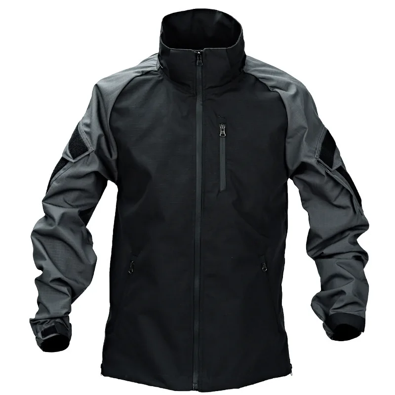 Attack The Second-generation Motorcycle Riding Jackets Men Outdoor Tactical Top Removable Hat Spring Autumn Long-sleeved Jackets