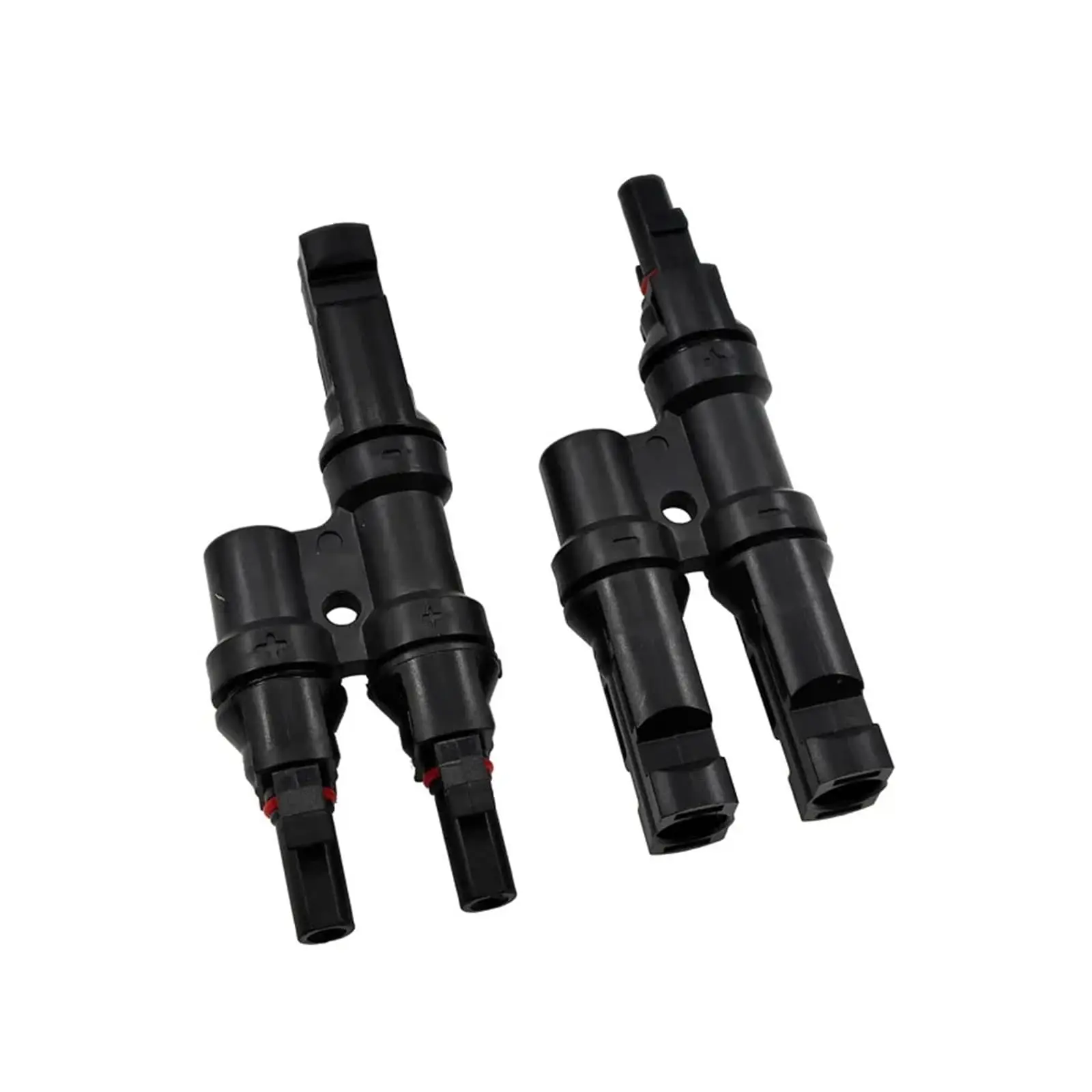 1 Pair IP67 Solar PV Connector Approved 2 to 1 T Branch Male And Female Solar 100% PP0 Parallel DIY MC2.5 4 MC6Solar Kits System