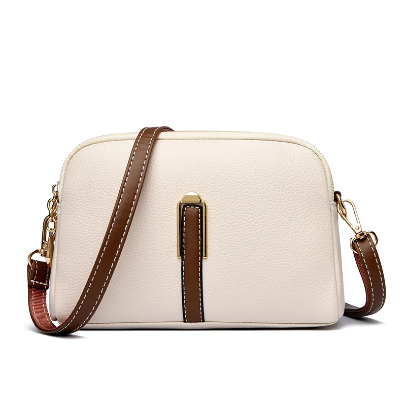 High Quality Leather Shoulder bag Designer Cowhide Flap Bag Luxury Womens Messenger Bags Crossbody Bags For Women Handbag