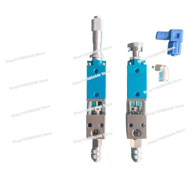 Glue Dispensing Valve, Screw Sleeve Type High Flow Sealing Ring, Adapter Accessories, Anaerobic Suction Glue Spray Valve