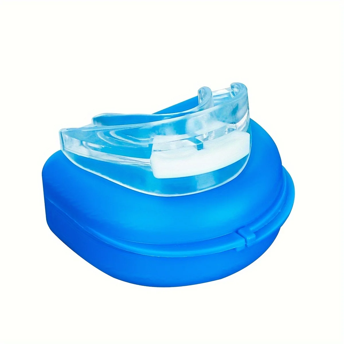 1pc BPA Free Anti Snore Mouthpiece, Custom Fit Adjustable No Snore Device, Teeth Grinding Solution for High Quality Sleep