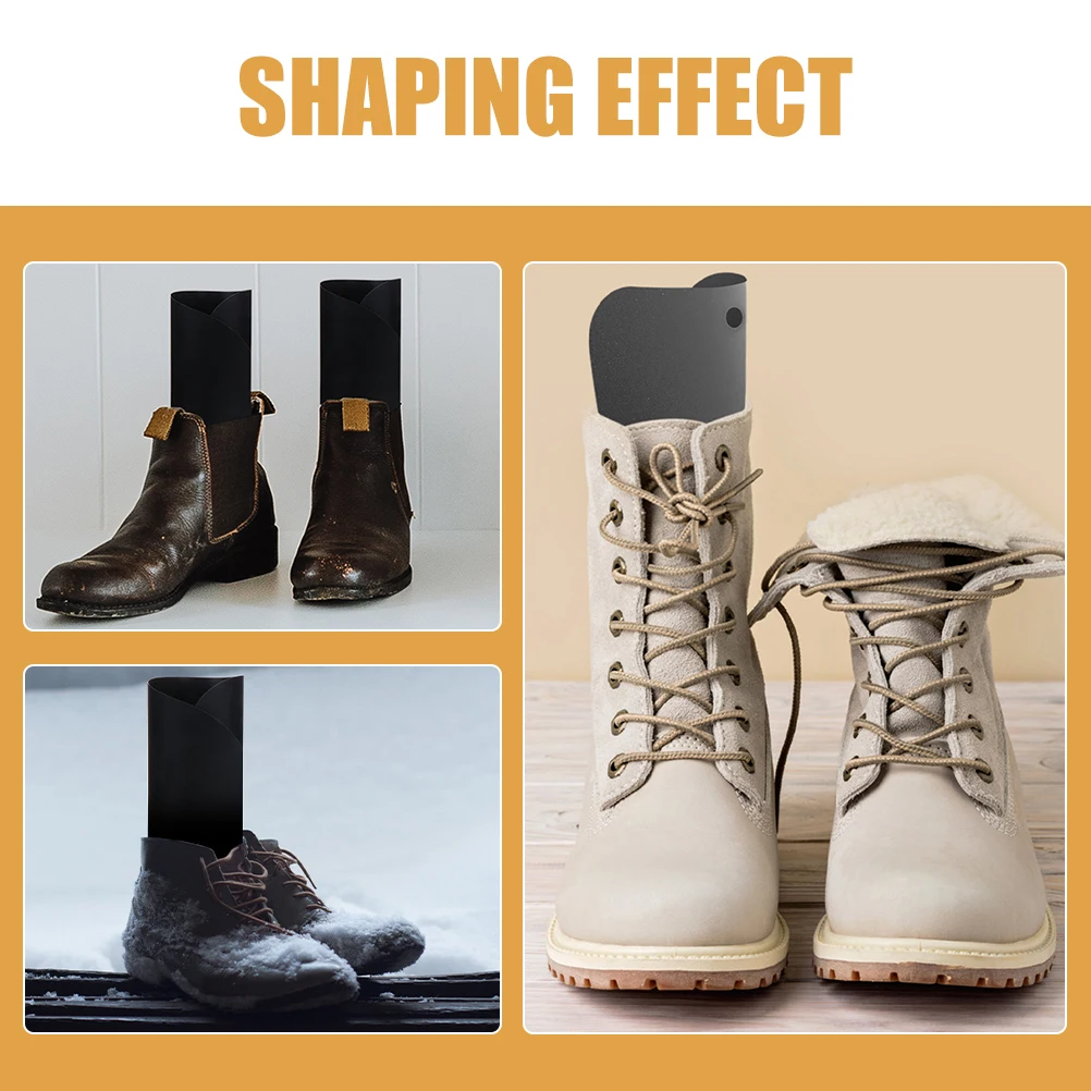 

12 Pcs Boot Stay Long Boots Inner Support Insert Shaper Shoe Stretcher Folding Bulk Plastic Tall Storage Form Inserts Miss