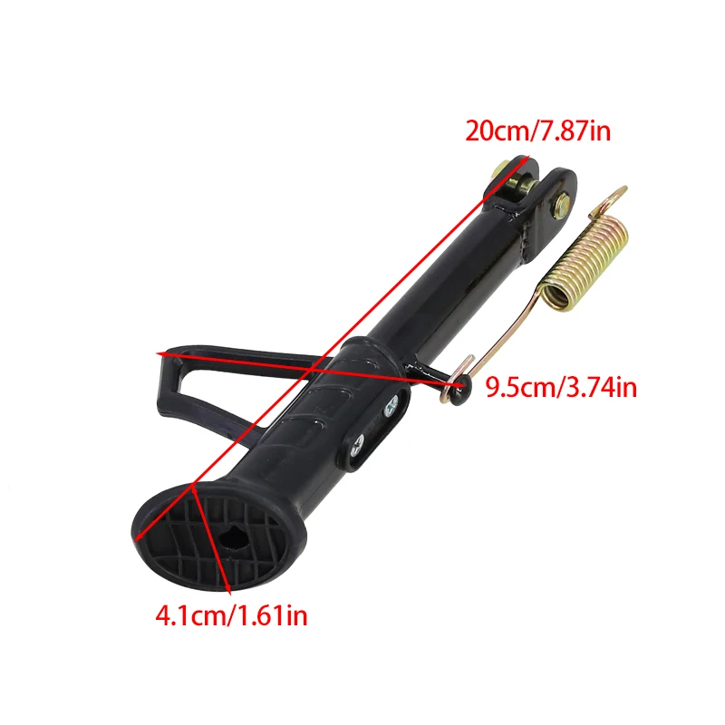 1 Set Universal Motorbike Adjustable Kickstand Side Stand Parking Foot Support Tripod Holder For Scooter Electric Dit Pit Bike