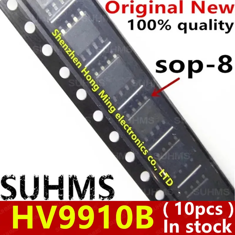 Hv9910B,99108 9910B hv9910 sop8,100% 新品,10個