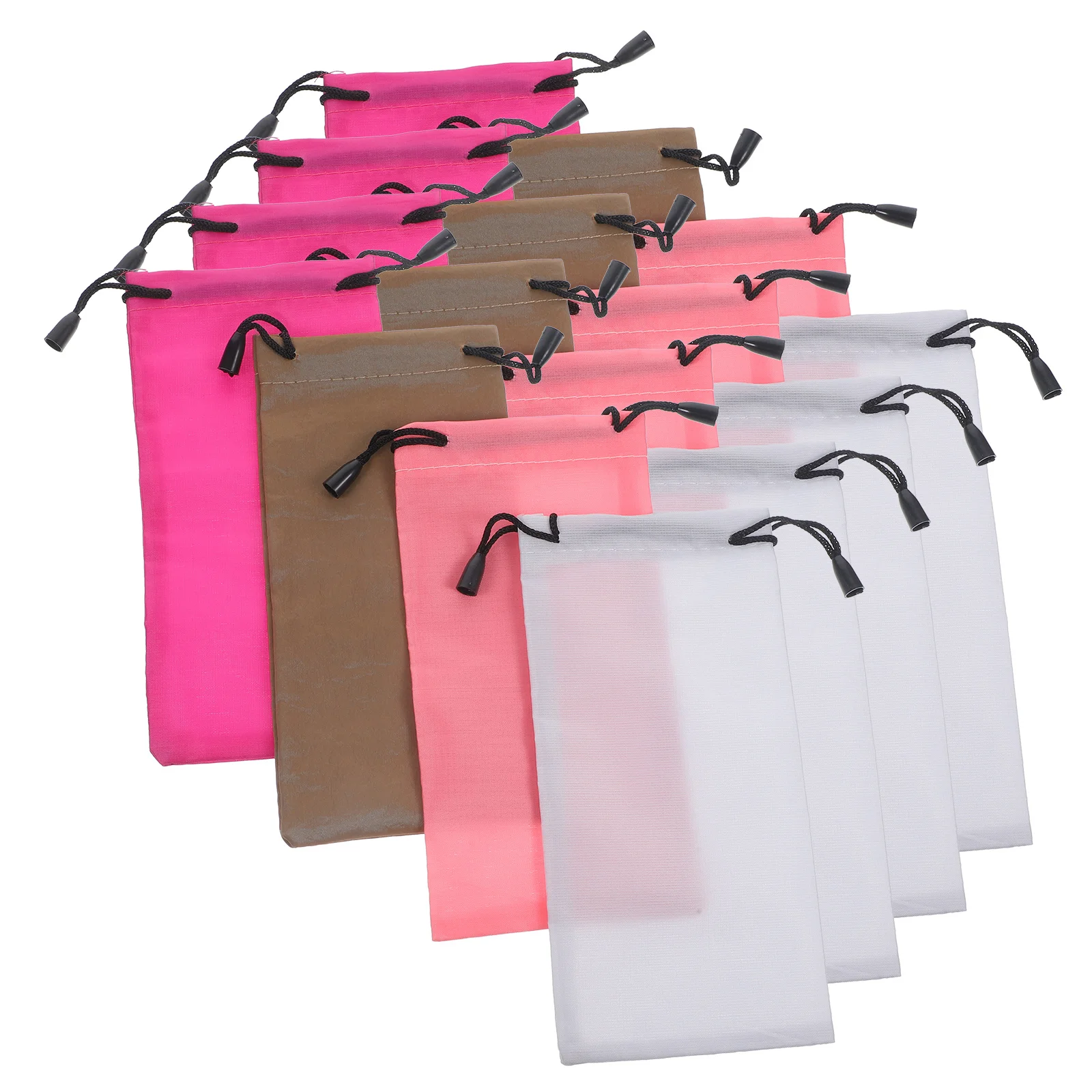 

20Pcs Color Waterproof Glasses Bags Lens Storage Pouches Protective Sunglasses Bags Anti-Scratch Multi-Use Color Glasses Bag