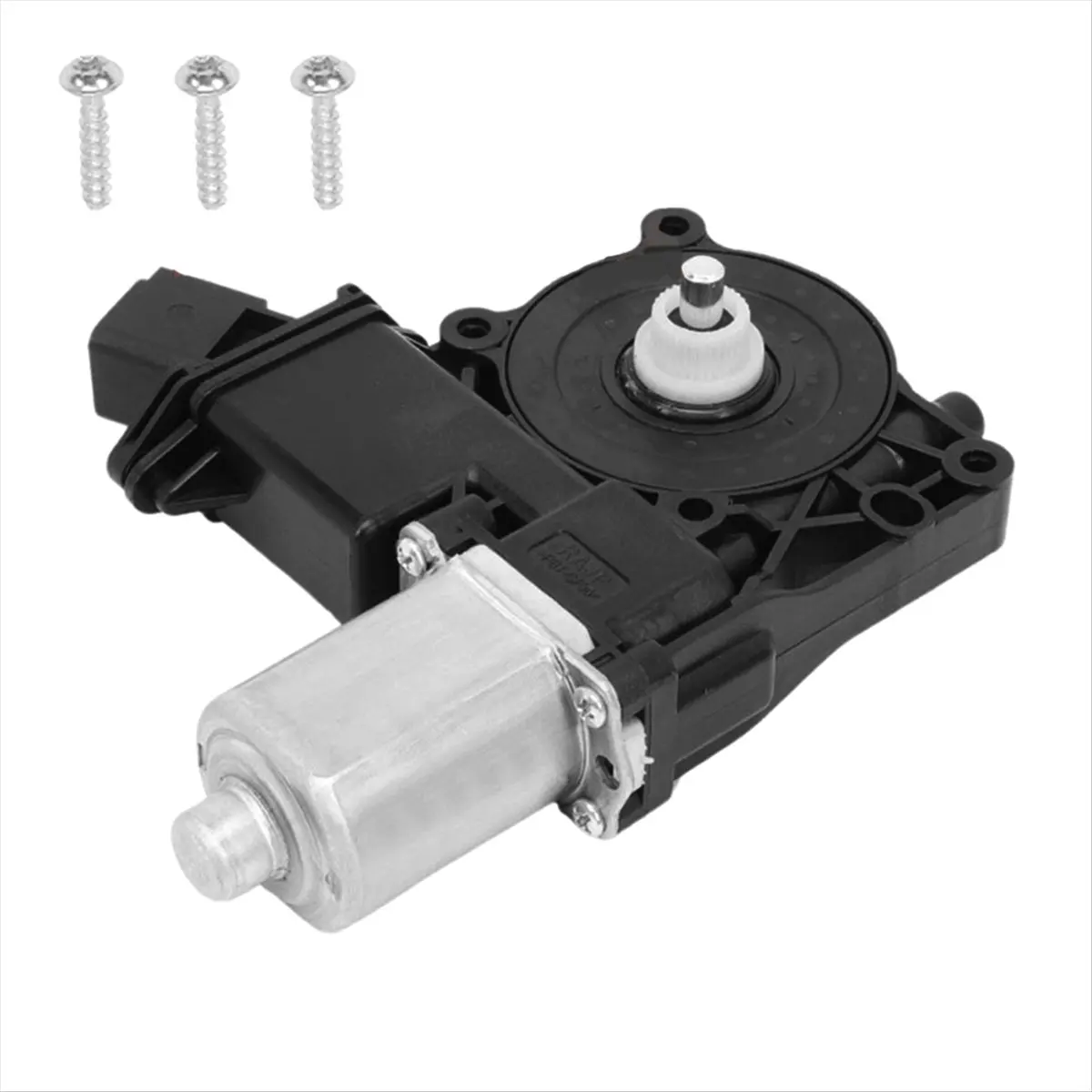 #06O Automotive Parts & Accessories,Motor Window Regulator Power Window Motor for Ford Mustang 2015-2020 (Black & Silver)
