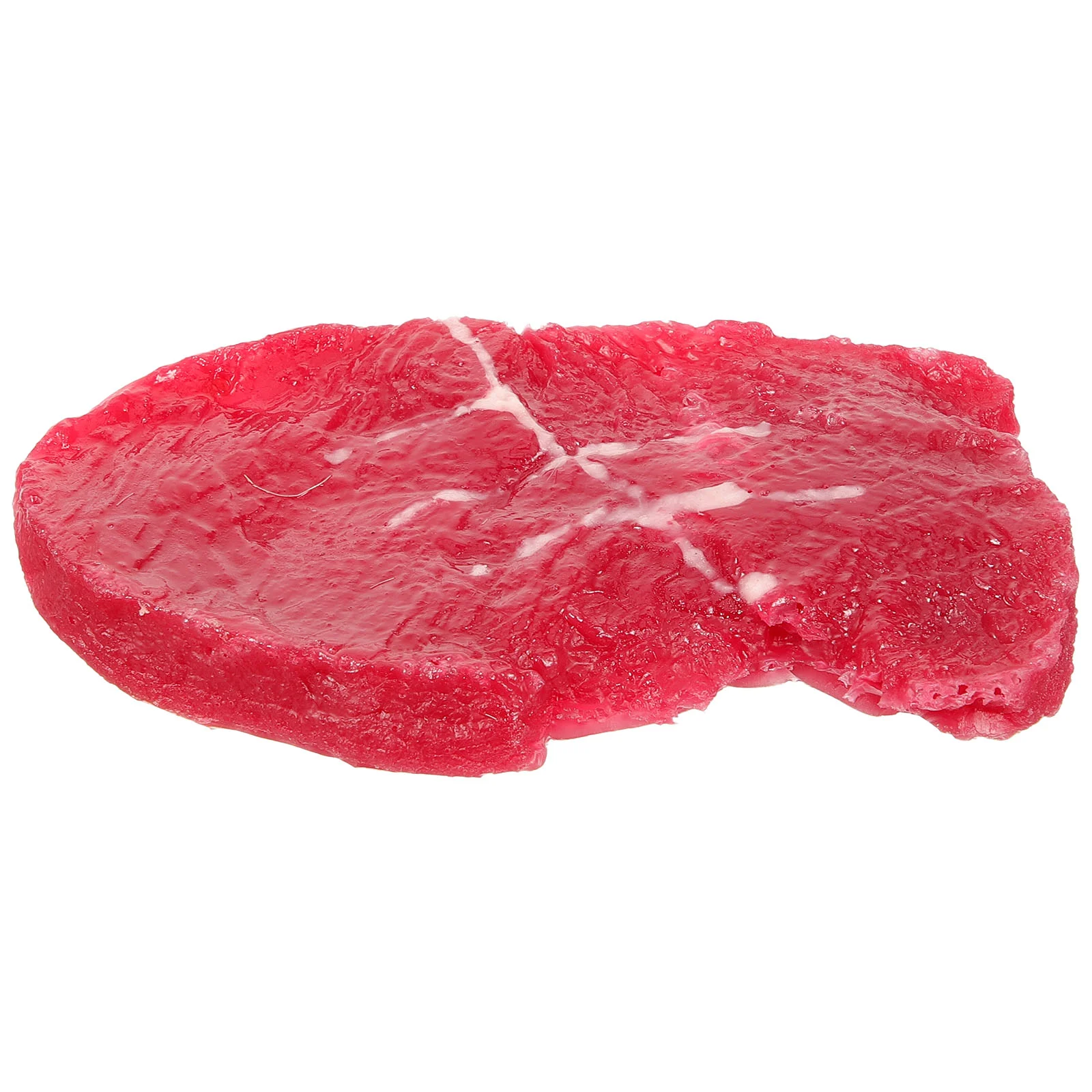 

Realistic Food Imitation Steak Mini Photo Prop Artificial Steaks Resin Decorative Slice