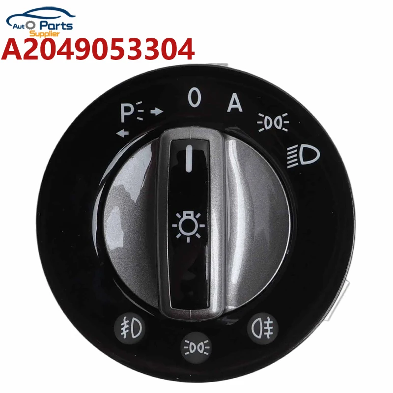 A2049053304 phare phare interrupteur feux antibrouillard de stationnement bouton de faisceau bas/haut pour mercedes-benz C E GLK CLS classe 2049053304