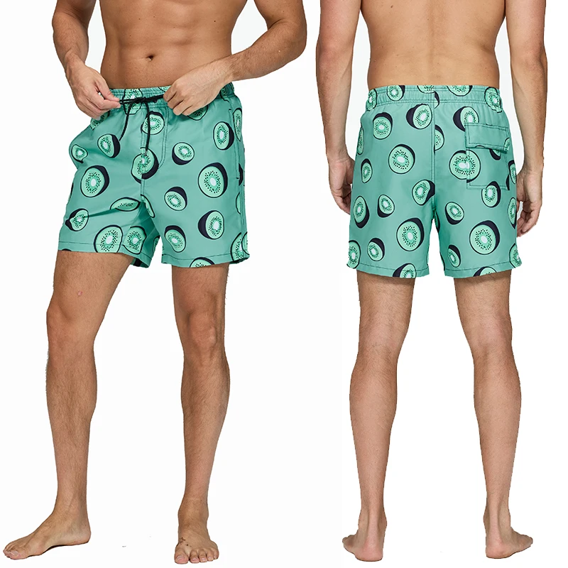 DATIFER, pantalones cortos con estampado de playa para hombre, traje de baño para surfear, bañadores de entrenamiento físico, ropa deportiva masculina con pantalones con bolsillos