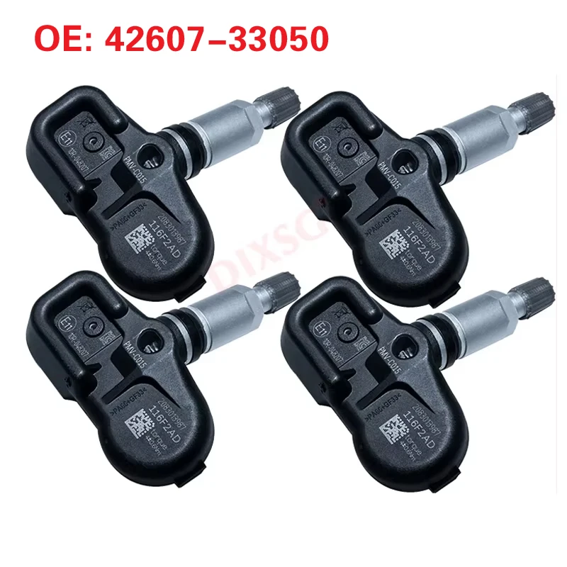 4 pcs Tire Pressure Monitoring Sensor TPMS 315Mhz For TOYOTA COROLLA CAMRY RAV4 Tacoma Land Cruiser Lexus 42607-33050 PMV-C015