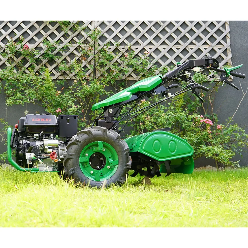 Small Plough Machine Subsoiler Engine Mini Power Tiller Rotary Cultivator Tractor