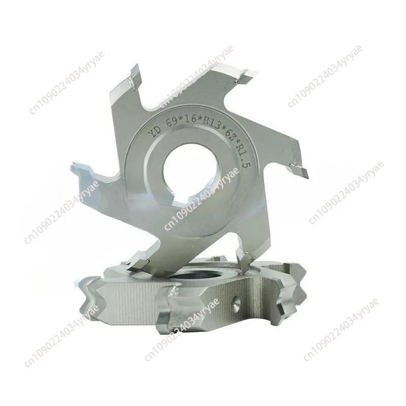 69 * 16 * 13 * 6Z Woodworking Machine Profile Tool Tungsten Carbide Fine Edging Tool