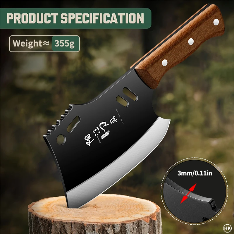 A suitable for heavy chopping, large machete with a outdoor, used as a large straight knife fo, yard work, and jungle clearing ﻿