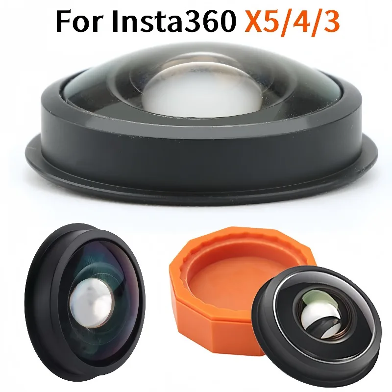 

Сменный объектив для камеры Insta360 X5 X4 X3, запасная часть, аксессуары для спортивной камеры для Insta360X5, сменный инструмент для ремонта
