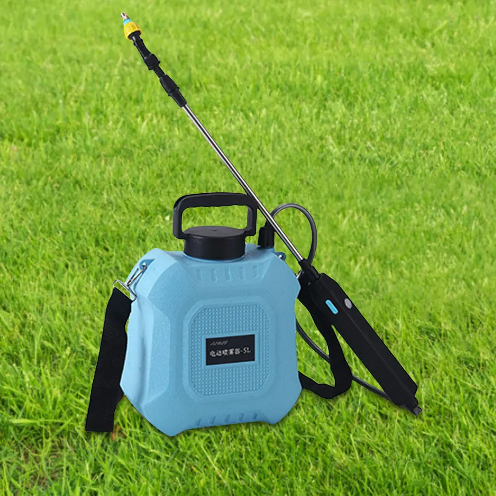 5L/8L Electric Sprayer with USB Rechargeable Handle and Retractable Wand Garden Sprayer Plant Sprayer for Lawn Garden Cleaning