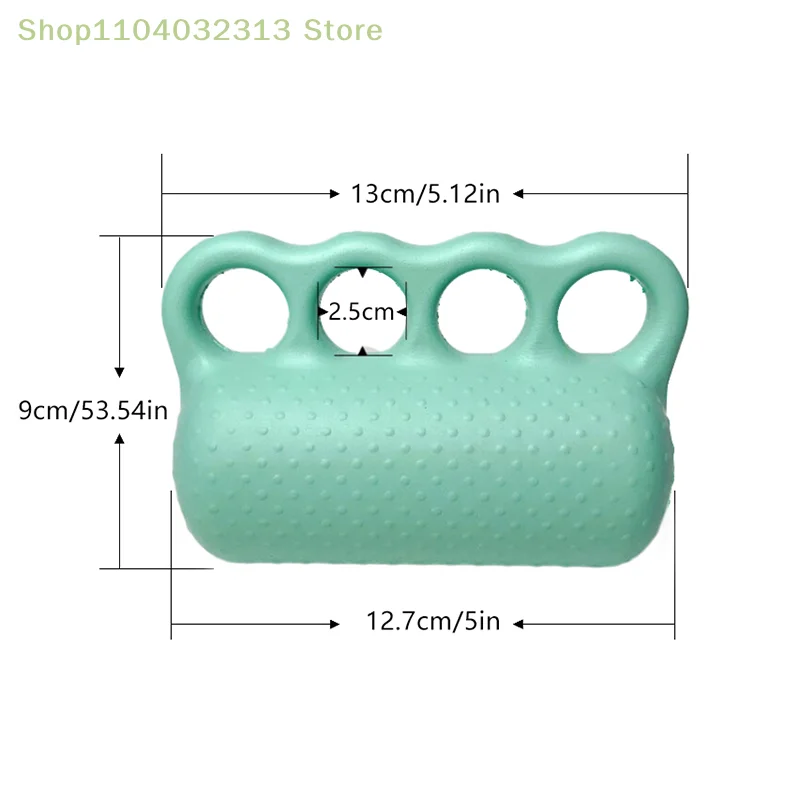 Portable Four-fingered Hand Strength Trainer Primary Grip Training Soft Ball Rehabilitation Massage Finger Ball Practice Hand