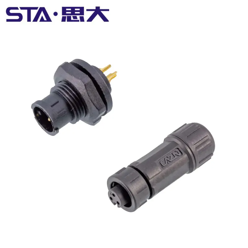 E7 Equivalent LTW Waterproof Plastic Female IP67 2 3 4 5 6Pin Poles Bayonet lock Connector