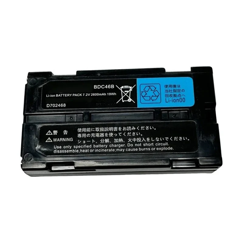 2600mAh 7.2V BDC46 BDC46A BDC46B Rechargeable Li-Ion Battery for SOKKIA SET230R SET300 SET330 SET530 SET63 SET/NET Total Station
