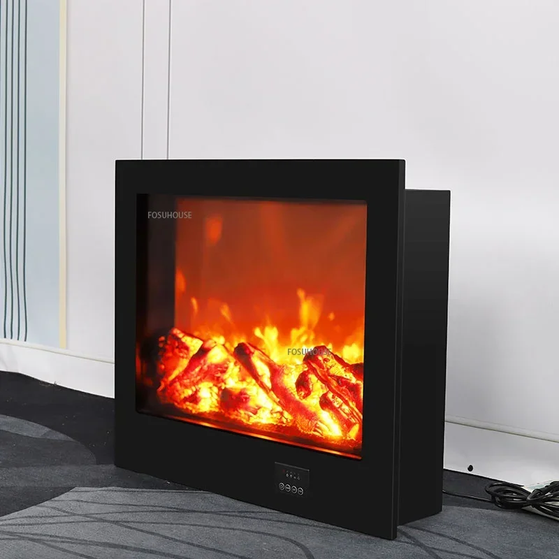 تخصيص الموقد الأساسية لمطعم ديكور المنزل ثلاثية الأبعاد محاكاة لهب غرفة المعيشة جزءا لا يتجزأ من حامل التلفاز المواقد R #5