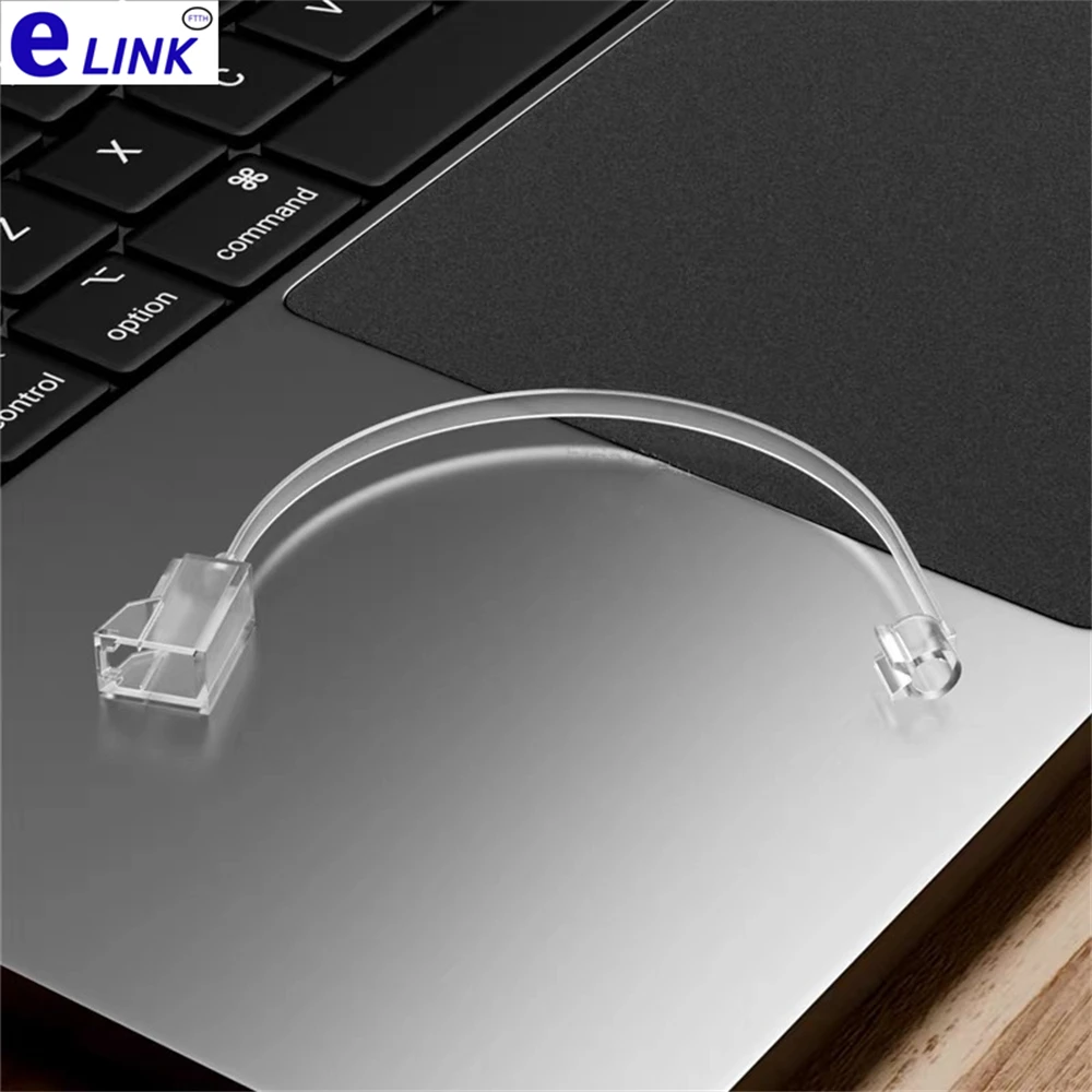 LC square long tail dust cap for LC fiber optic jumper connector 1.25mm handle protective cover plug with braid chain 100pcs