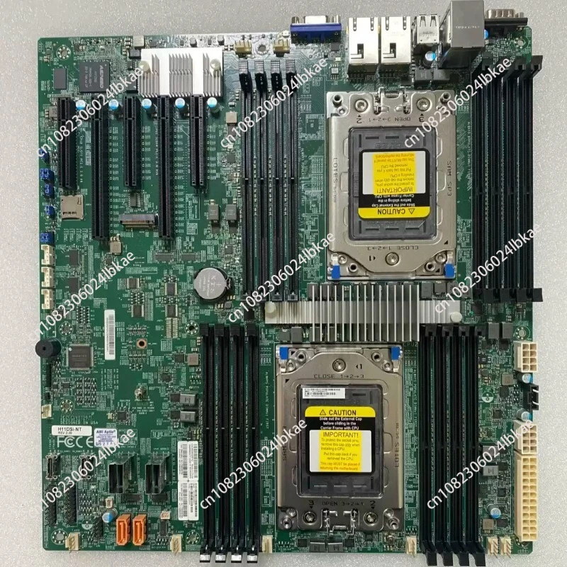 

H11DSi motherboard for EPYC 7002 series 2TB registered ECC DDR4 2666MHz SDRAM H11DSi server motherboard