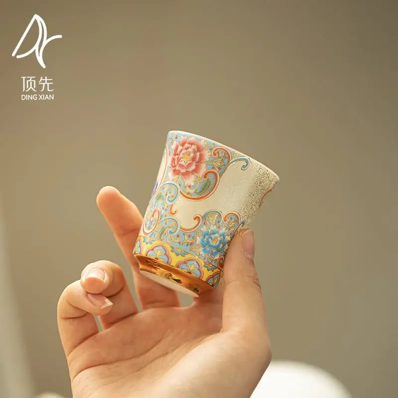 service-a-the-en-ceramique-emaillee-filigranee-argentee-anti-brulure-pour-la-degustation-du-the-coffret-cadeau-style-maitre-kung-fu