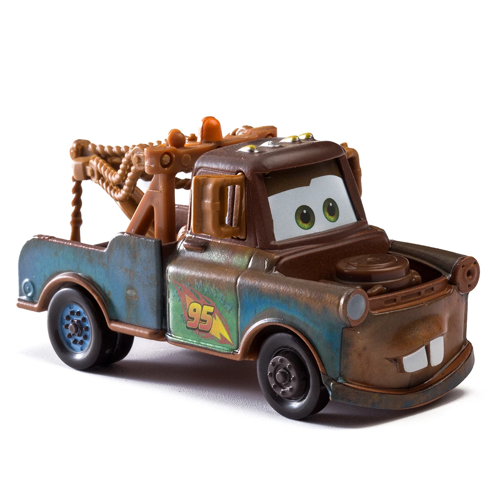 Children Car Disney Pixar Cars Lightning McQueen Toys Jackson Storm The King Mater 1:55 Diecast Metal Alloy Model Car Kid Gift
