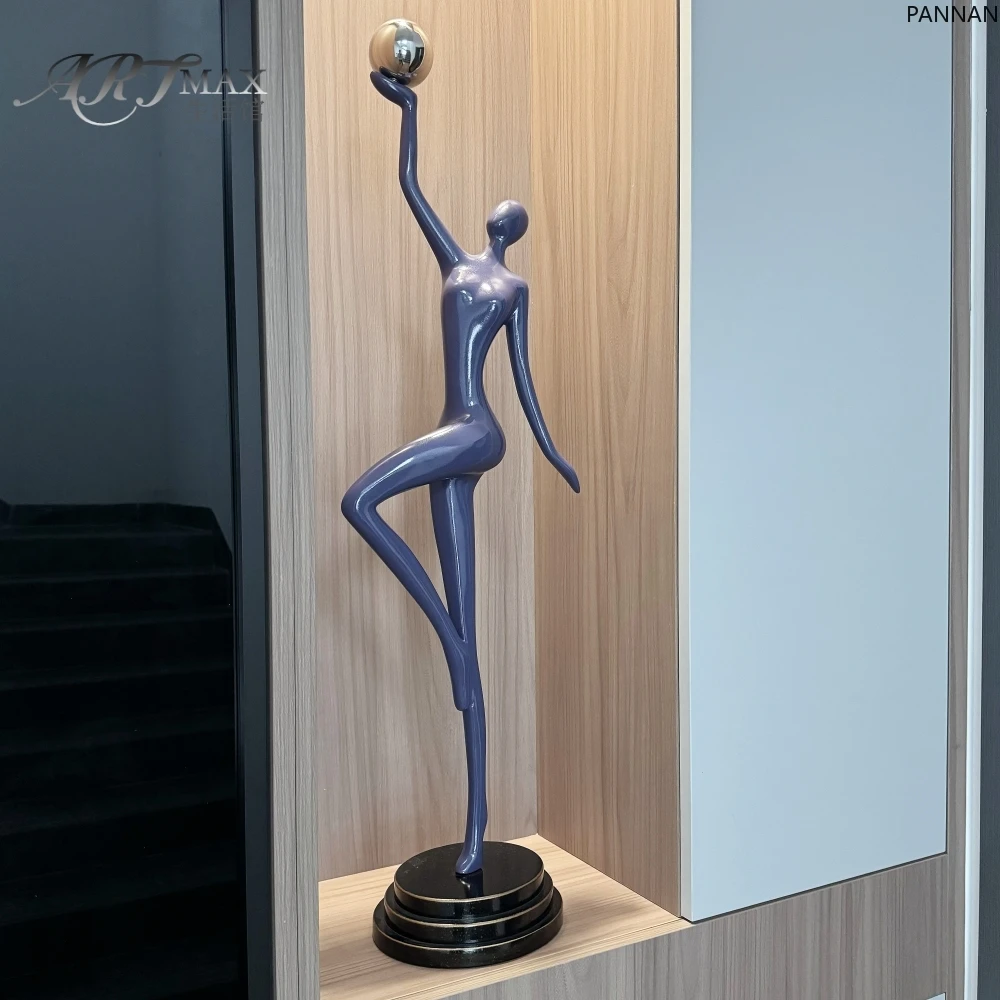 الفن التجريدي الحديث، والحلي النحتية البشرية، والمدخل، والإحساس الراقية للزينة الفاخرة الخفيفة #3