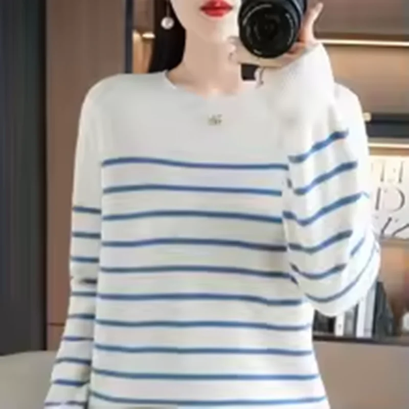 Thumbnail 4 - #91 Best Striped Knit Sweaters to Buy In 2026