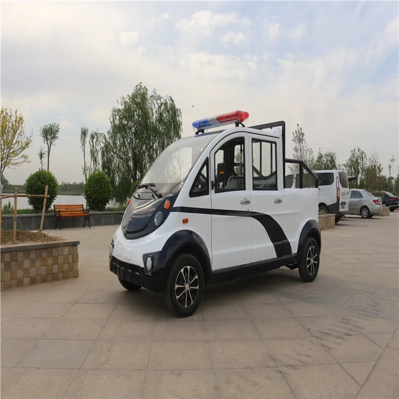 JIAKUMA 5Seats Battery Powered Electric Street Vehicle City Security Patrol Car