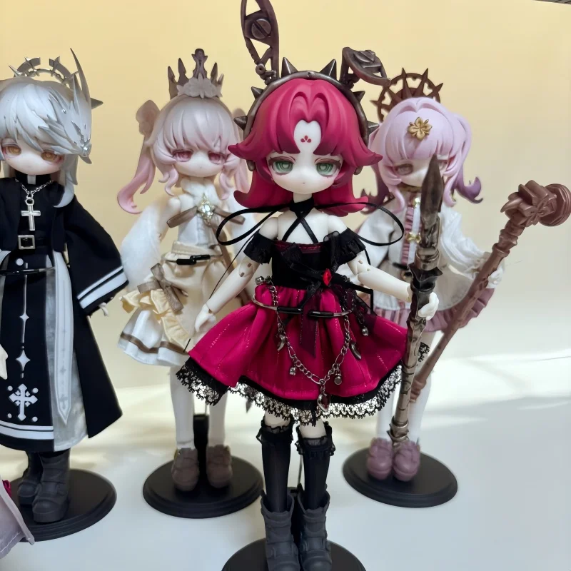 

Горячая серия Bjd Lunar Lore, масштаб 1/8, неэдимая милая слепая коробка, шарнирная фигурка, Коллекционная настольная игрушка с подвижным шарниром