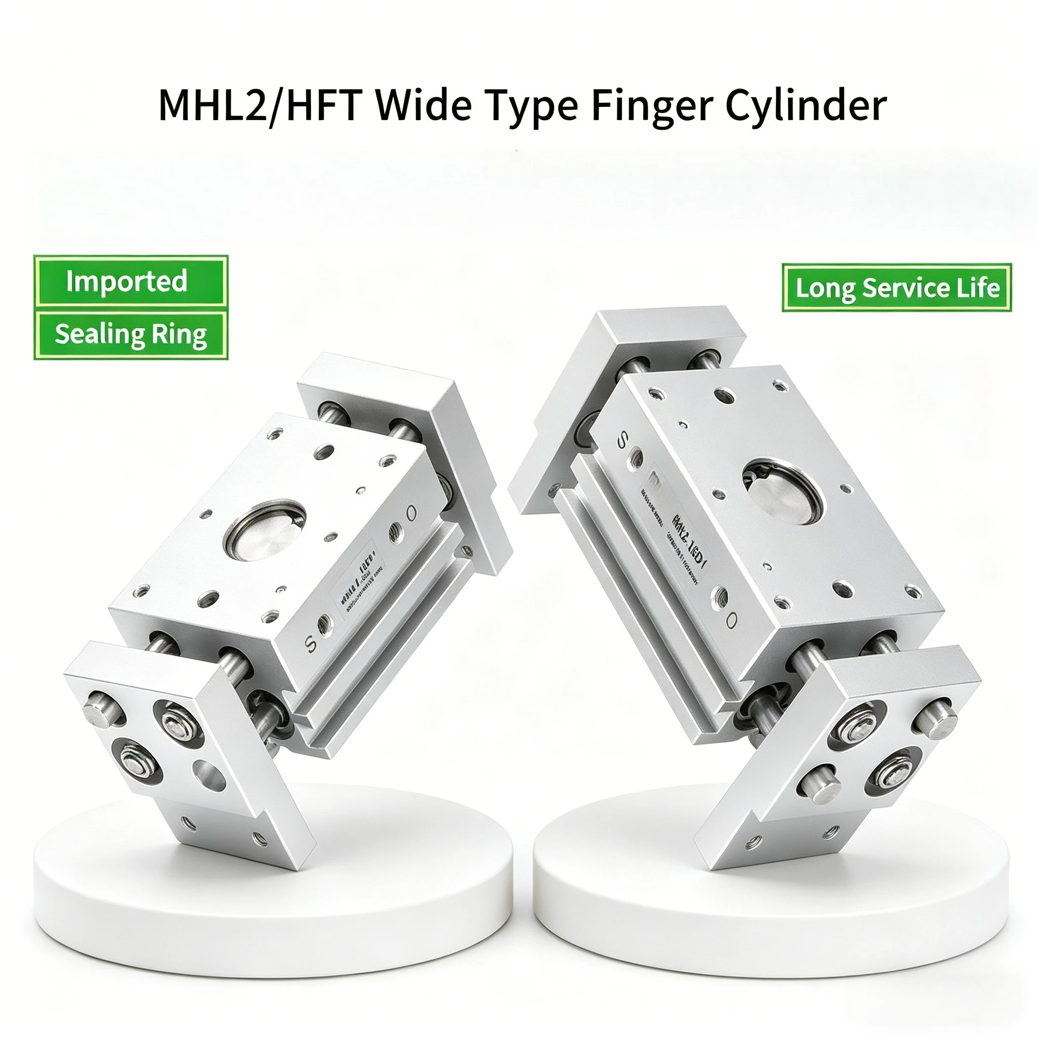 Parallel Opening and Closing Wide Type Pneumatic Finger Cylinder HFT Manipulator Gripper MHL2-10D/16/ 20/25/32/40D/16D1/16D2