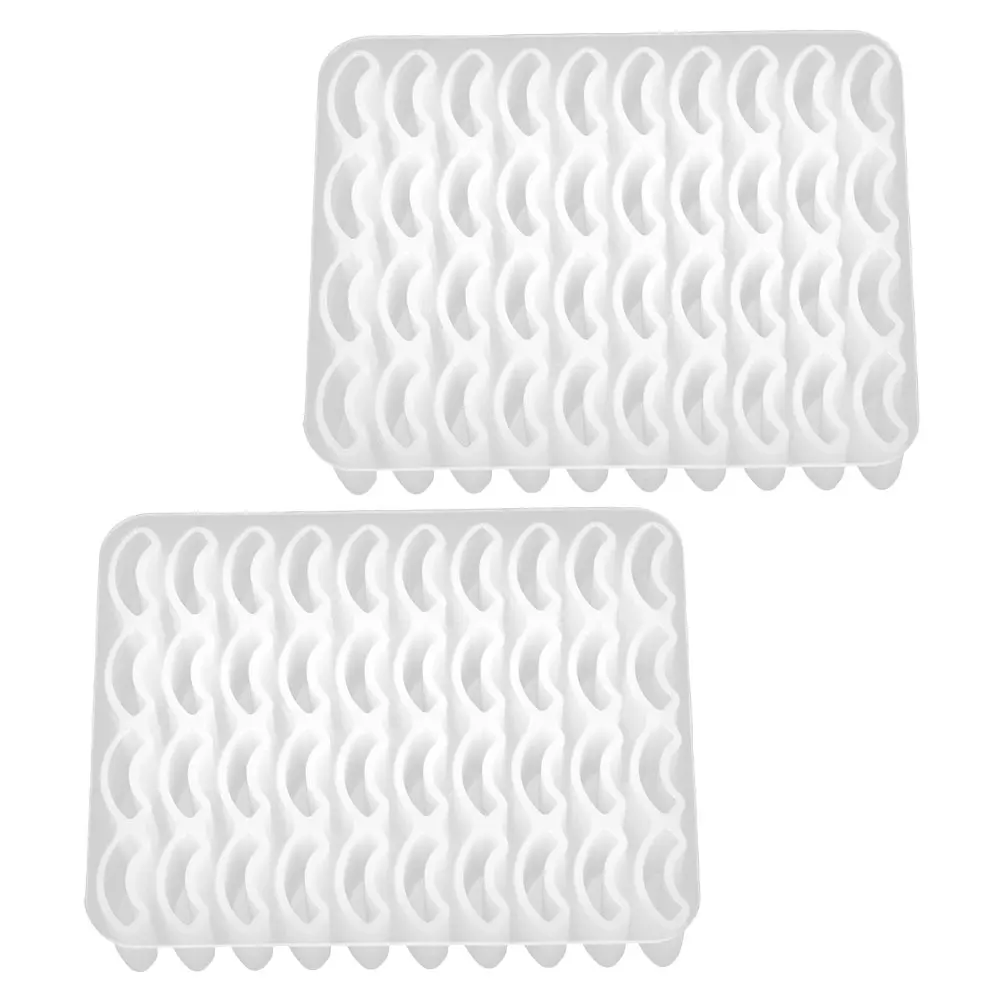 2Pcs Miniature Brick Mold Set Soft Silicone Mini Wall Bricks Mold for DIY Sand Table Landscape Mini Garden Accessories