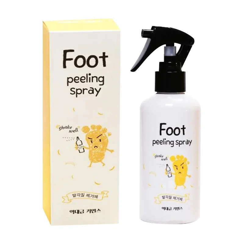 Foot exfoliating repair brightening spray Anti-Drying Crack peeling Treatment Removal Dead Skin calluses feet whiten care liquid