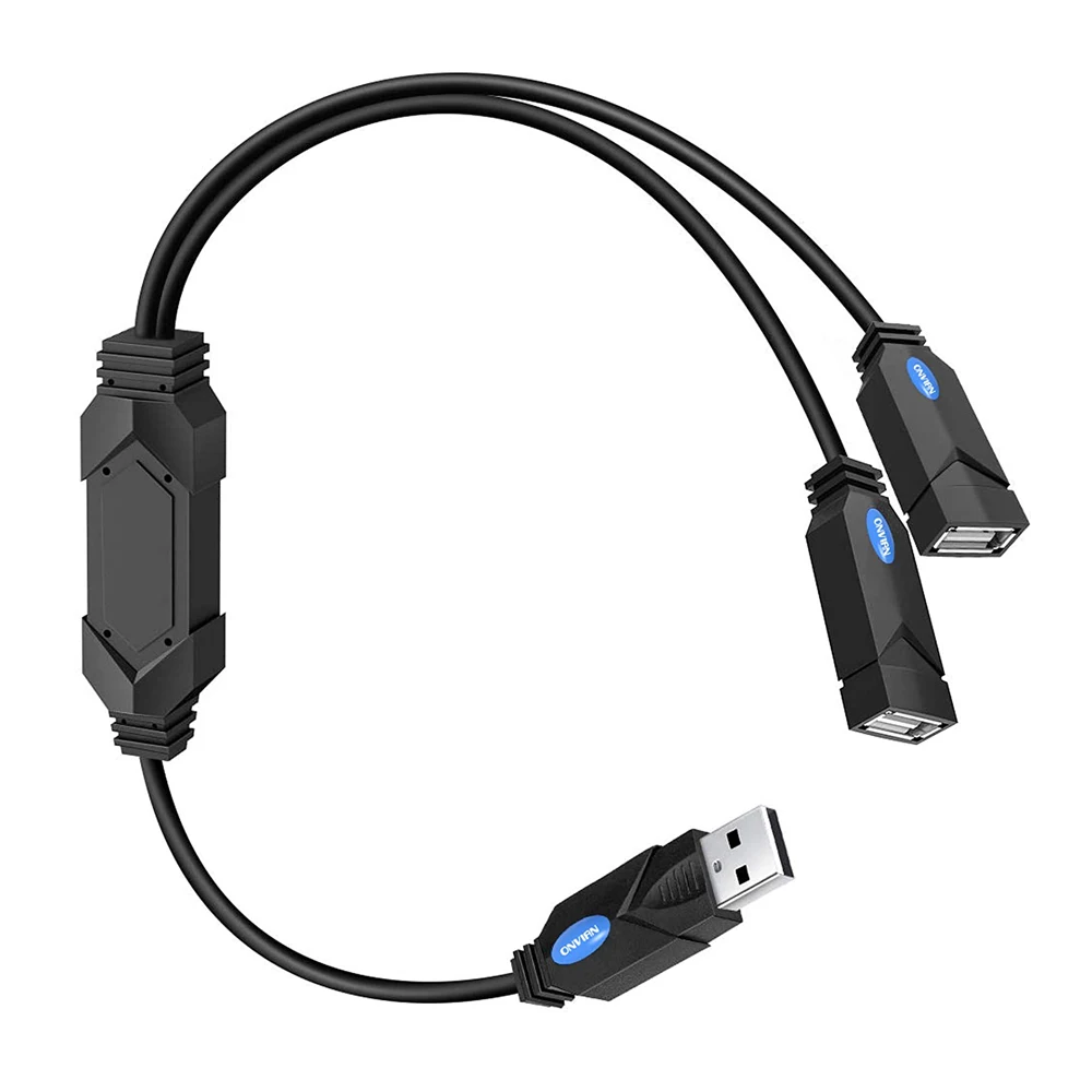 Onelesy-HUB USB 2,0 4 en 1, Hub de 4 puertos, 1 macho a 4 hembra, externo, para Macbook, Notebook, PC, accesorios